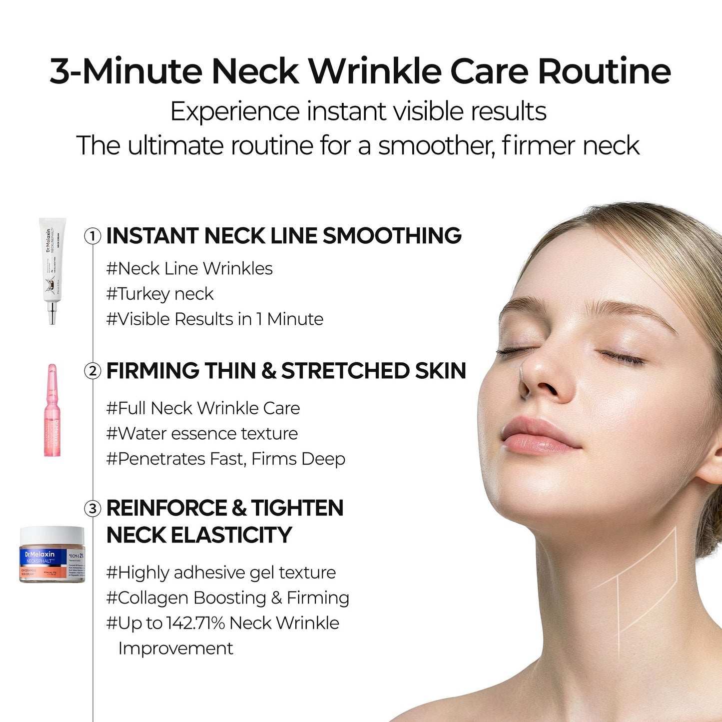 [Dr.Melaxin Exclusive] 3-Minute Neck & Face Anti-A