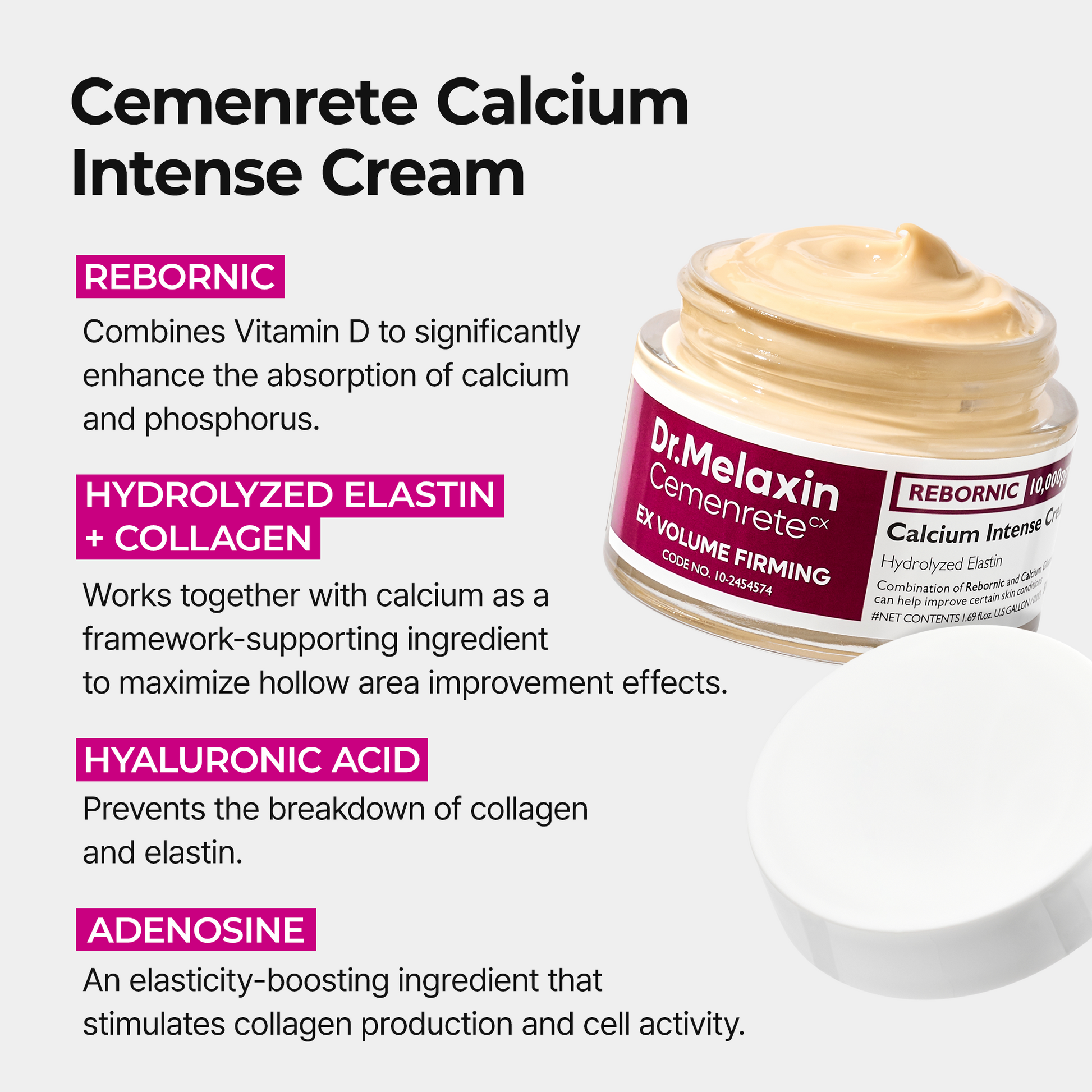 [Dr.Melaxin Exclusive] Calcium & Collagen Youth Bo